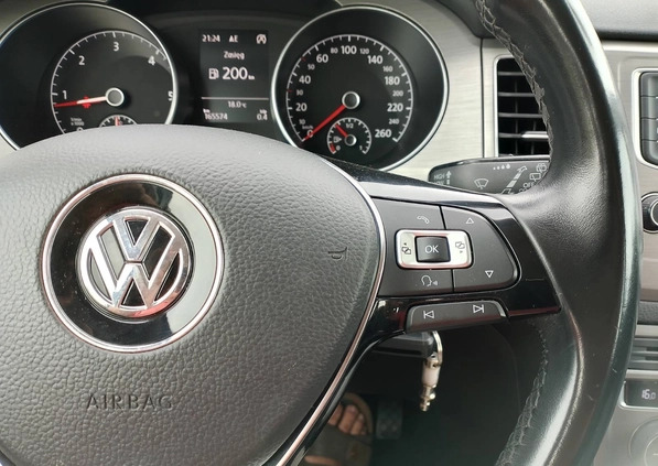 Volkswagen Golf Sportsvan cena 39999 przebieg: 165000, rok produkcji 2014 z Białystok małe 781